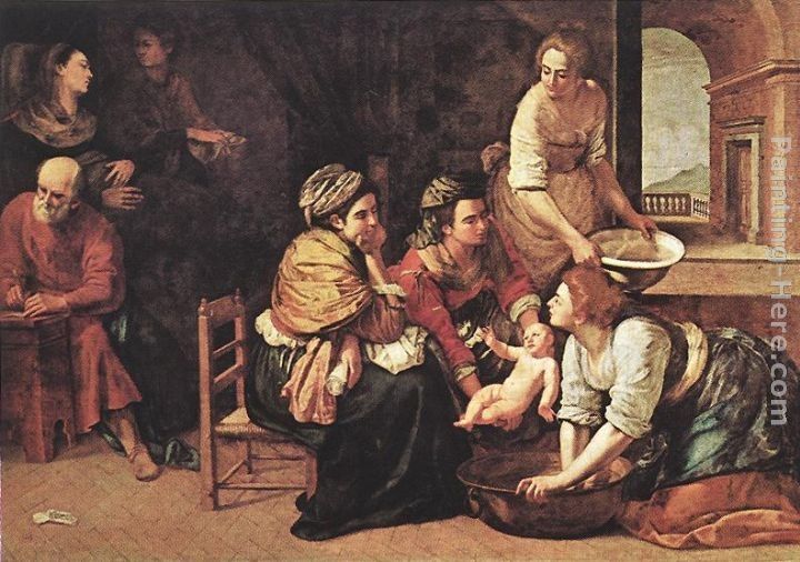 Artemisia Gentileschi Birth of St John the Baptist